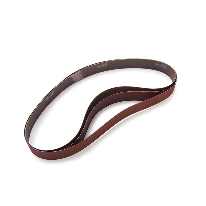 Aluminum Oxide Sanding Belt - 1" x 30" - 3 Pack - Size:1" x 30" - Grit:320 Grit